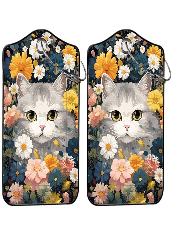 BOBOAR Luggage Tags for Suitcases,2 Pcs Bag Travel Uniquetags for Luggage Identifiers - Image 1